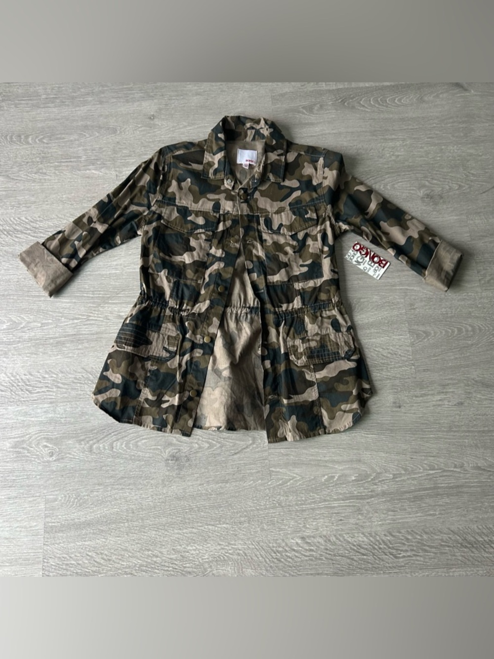 Camo Utility Jacket - Green/Brown
